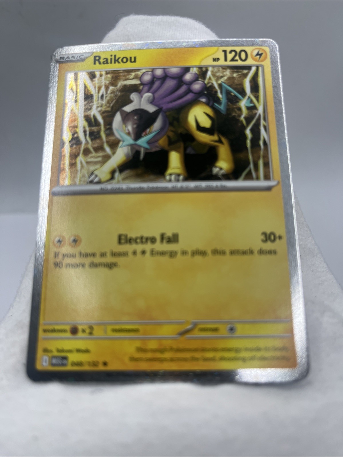 Raikou - (Cosmo Holo) 048/132 Me01: Mega Evolution Holo