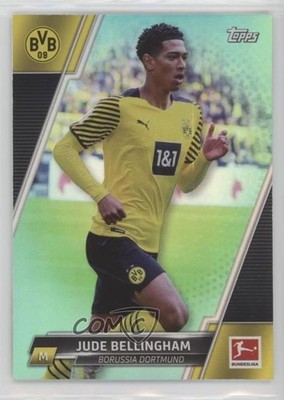 2021-22 Topps Bundesliga Aqua Foil 44/199 Jude Bellingham #54 0kf0