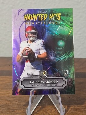 2024 JACKSON ARNOLD W.C. HAUNTED HITS PURPLE LASER ZOMBIE #HHZ-JA 1/2 AUBURN