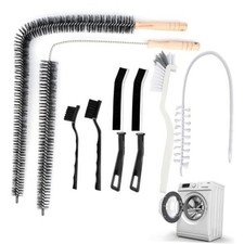 Washing Machine Cleaning Brush,Dryer Vent Cleaner Kit,Crevice Brush for