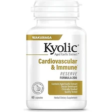 Kyolic Cardiovascular & Immune Reserve Formula 200 1,200 mg 60 Caps