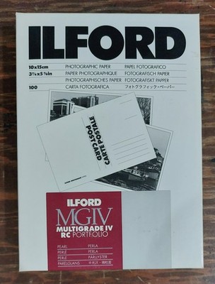 ILFORD Paper MGIV Multigrade IV Post Card Paper