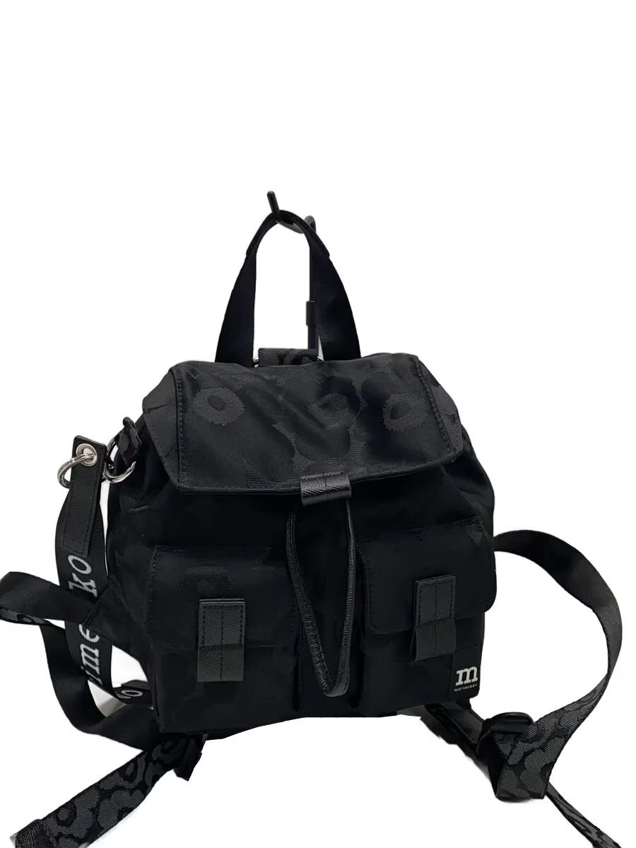 marimekko backpack BLK all over pattern - image 1