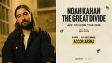 Places de concert NOAH KAHAN - Accor Arena - 7/12/2026
