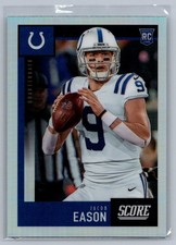 2020 Panini Chronicles #458 Jacob Eason 2020 Score Update Rookies Silver