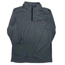 UConn Huskies Youth 1/4 Zip Polyester Pullover Sweatshirt by Champion Sports