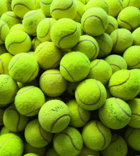 100 Used Tennis Balls For Dogs. All Branded Balls, Slazenger, Head, Dunlop, Etc.