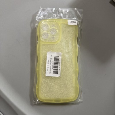 Yellow Silicone iPhone 13 Pro Max Case Protective Shockproof Cover