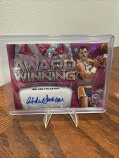 2018-19 Spectra Award Winning Autographs Kareem Abdul Jabbar Pink /15