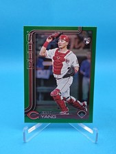 Eric Yang 2025 Update Series RC #US168 Green Foil - 42/99 - Cincinnati Reds