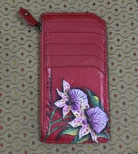 Anuschka Slim Island Escape Minimalist RFID Blocking Wallet