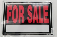 Hillman For Sale Sign Black and Red 10" x 14" 