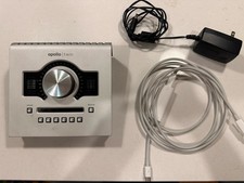 Universal Audio Apollo Twin SOLO UAD 2 Audio Interface with AC Adapter Tested