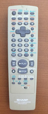 Sharp VCR DVD Video Player Combination Remote Control P/N: RRMCG1293AJSA
