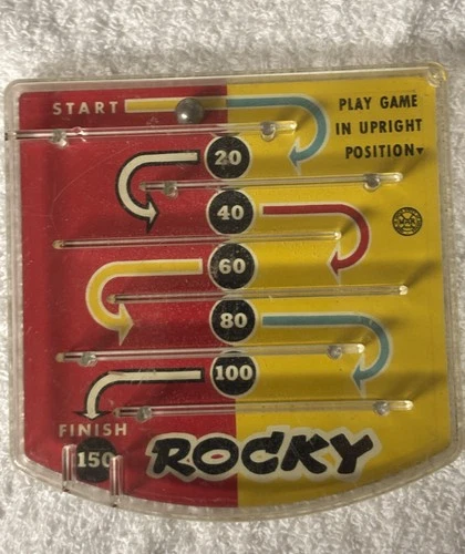 Vintage Marx® Rocky marble skill game