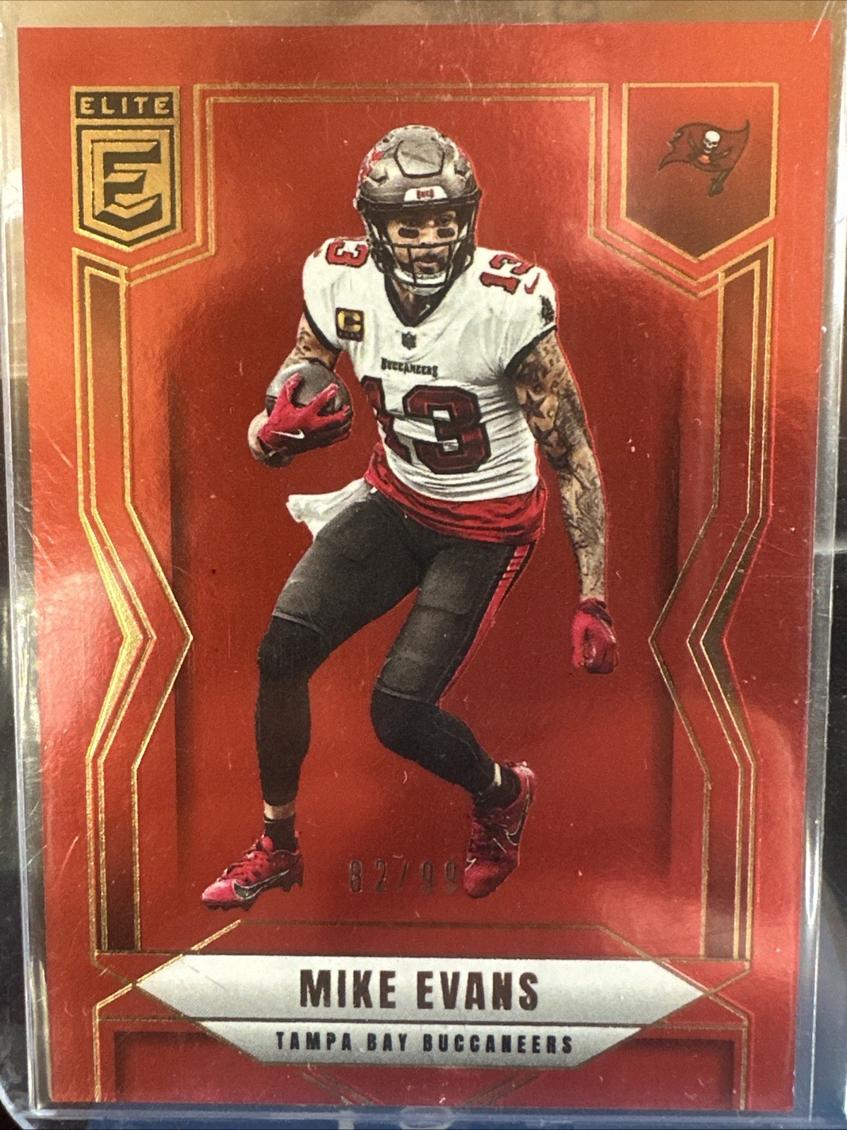 2025 Panini Donruss Elite - Mike Evans #61 Red /99