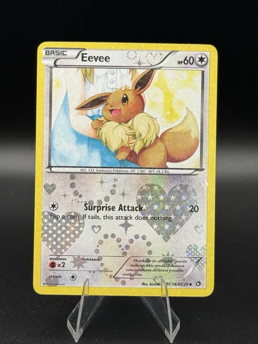 Eevee Pokémon TCG Legendary Treasures Individual Collectible Card