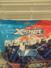 Zuru X SHOT Insanity Blaster Refill Pack of 200 Foam Darts