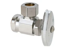 BrassCraft 1/2 in. FIP Inlet x 1/2 in. Compression Outlet Multi-Turn Angle Valve