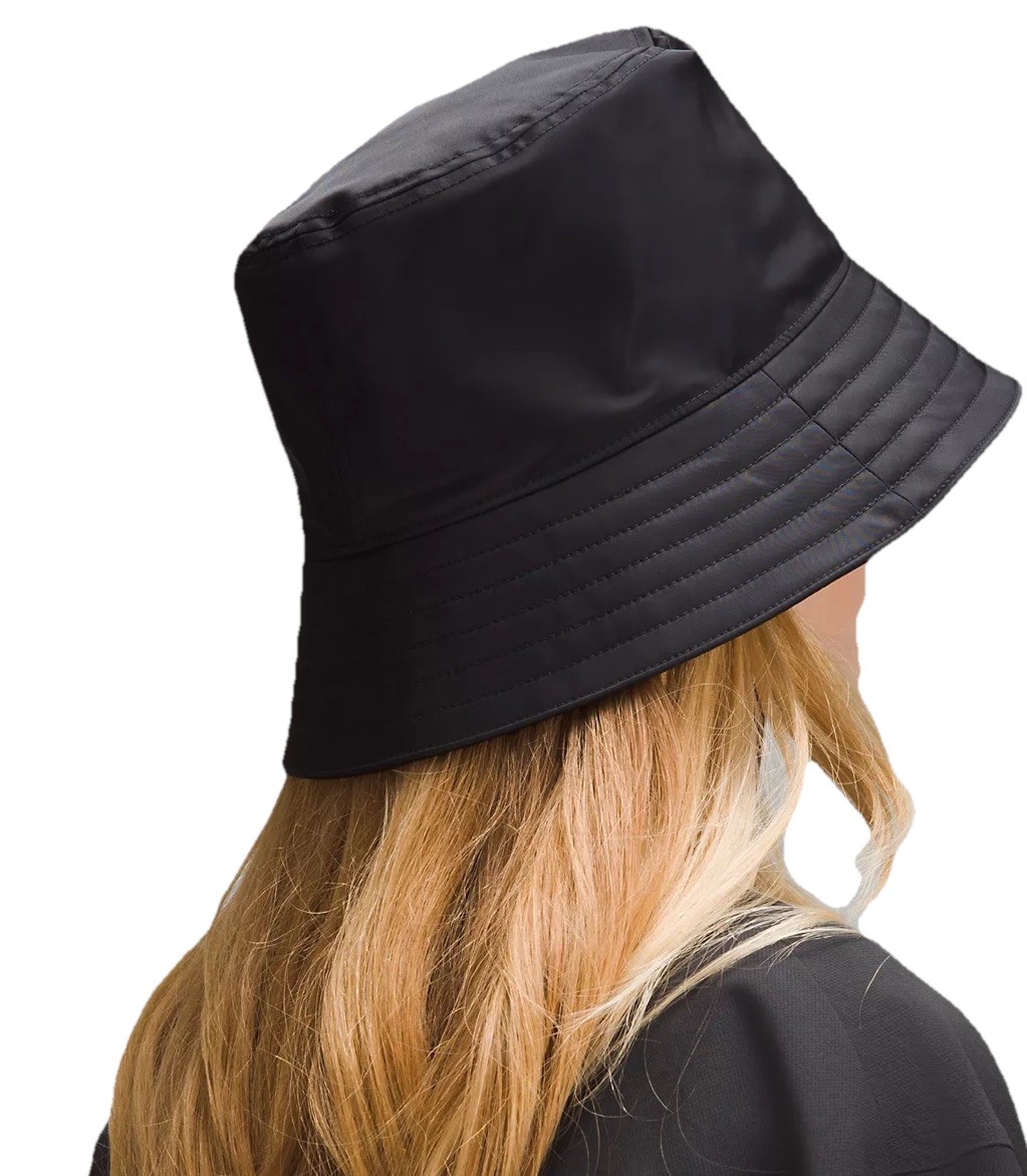 LULULEMON BOTH WAYS REVERSIBLE BUCKET HAT. CAMO/BLACK Lululemon Both Ways Reversible Bucket Hat S/M Black Camo 1  main image 2