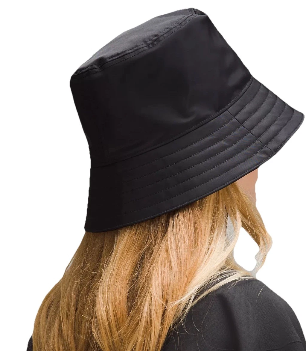 LULULEMON Both Ways Bucket Hat Unisex Black/Camouflage NEW w/Tags $48