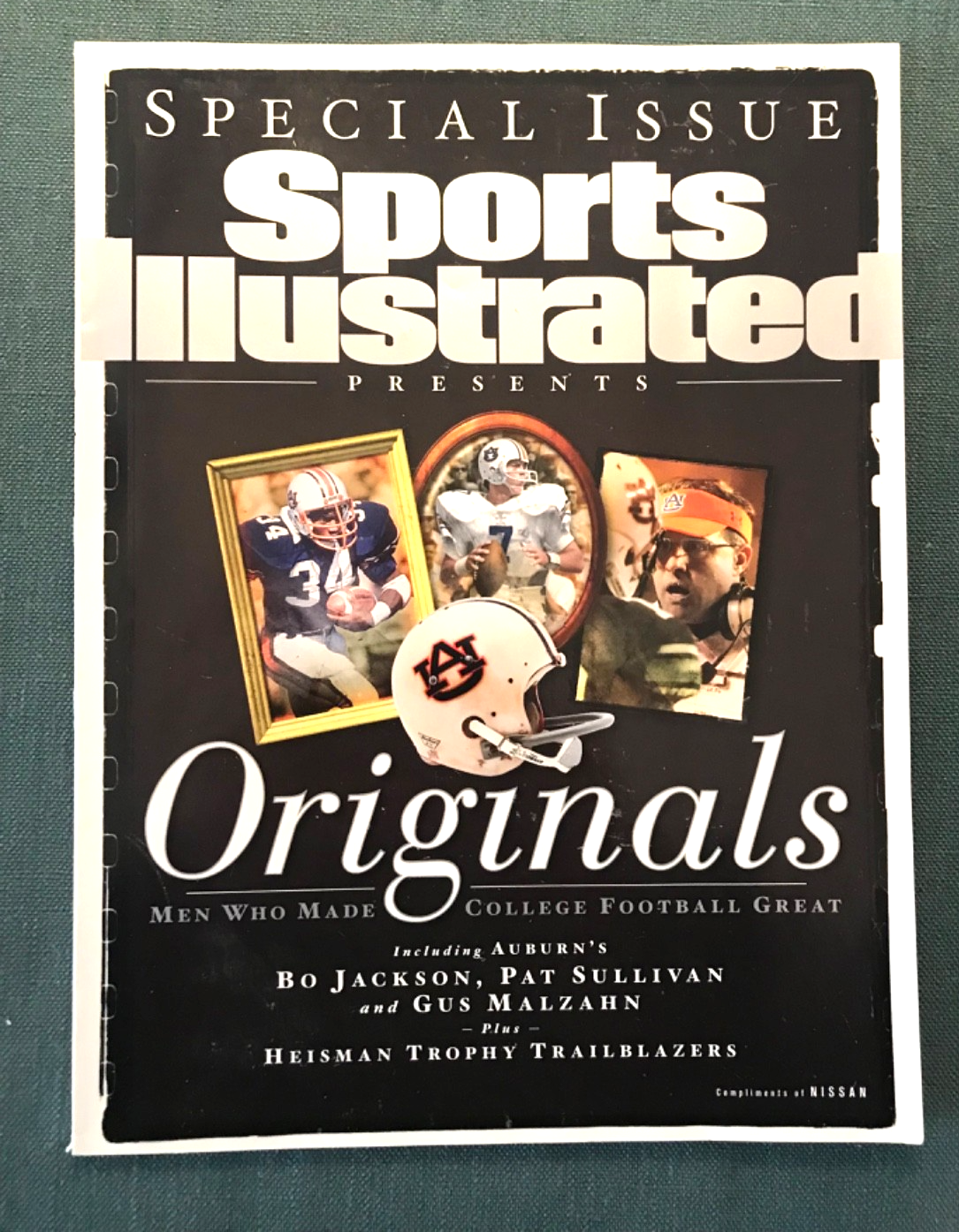 Sports Illustrated Special Issue Originals Bo Jackson, Pat Sullivan ...