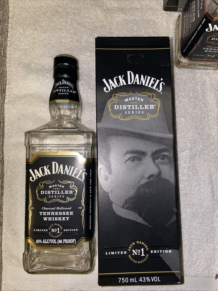 Jack Daniels Master Distiller Series 1 2 3 4 5 6 Bottle Set W Boxes No jack-daniels-master-distiller-series-1-2-3-4-5-6-bottle-set-w-boxes-no