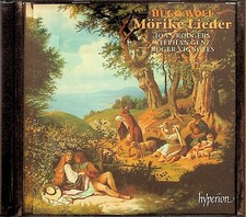 HUGO WOLF Moerike/Morike Lieder JOAN RODGERS/STEPHEN GENZ Vignoles 2-CD Hyperion