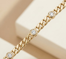  Goldarmband mit Brillanten BM00167