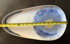 Hand Painted - Anthropologie - Radial Blue Glazed Tie Dye Platter Spring Easter — photo 4