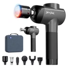 BOB AND BRAD X6 Pro Massage Gun Deep Tissue Metal Head & Heat-Cold Therap 6Head