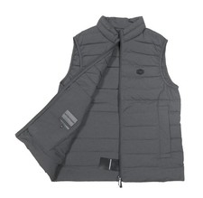 Emporio Armani Men's Gray Lightweight Essential Puffer Down Vest 52