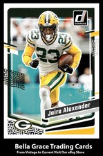 2023 Donruss Jaire Alexander #109 Green Bay Packers