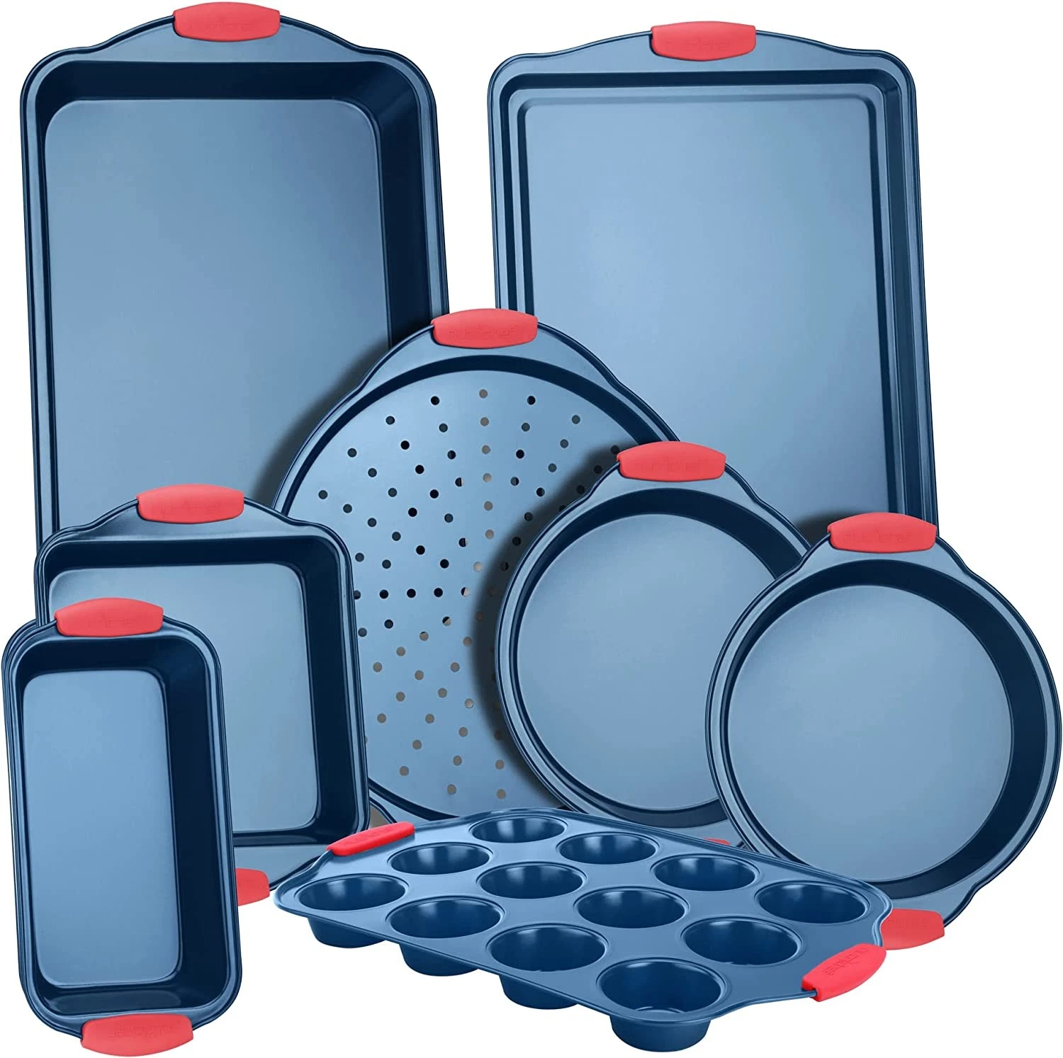 Nutrichef NCSBSBL8 Deluxe Nonstick Baking Pans 8-Pieces
Opens in a new window or tab