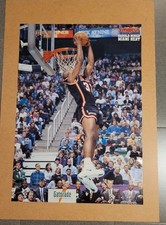 Vintage Poster Harold Miner, Cedric Ceballos Slam Dunk Contest All Star Game
