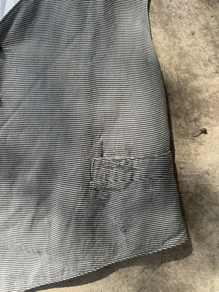 Chaleco chaleco alemán vintage de principios de 1900 Foto 4 de 4