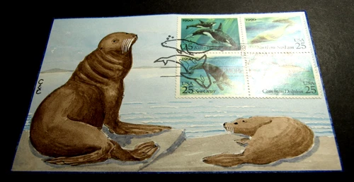 UNITED STATES HAND PAINTED FIRST DAY COVER SIGNED C & C SCOTT 2511a