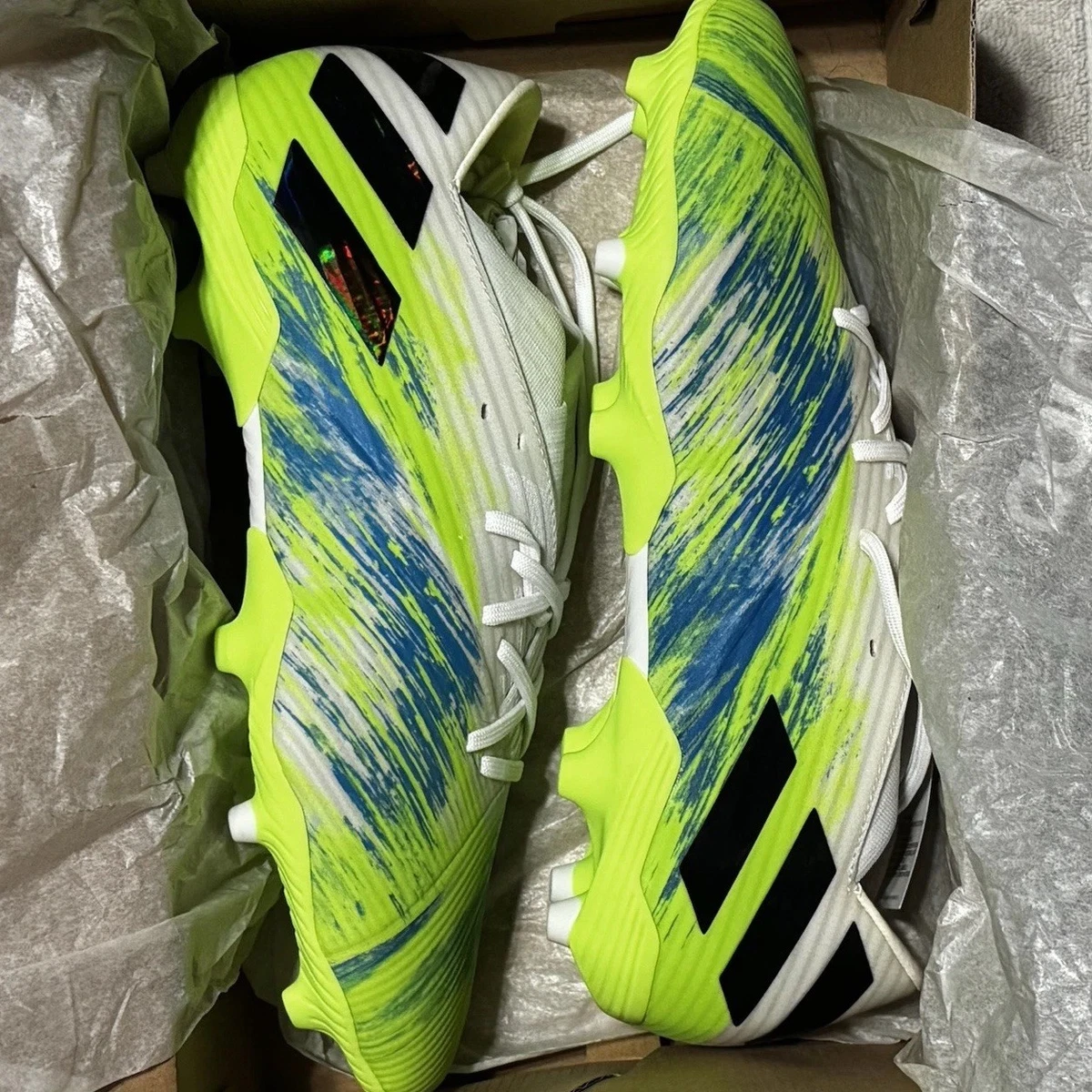 Signal FG 19.2 Nemeziz adidas em baixos Preços サッカーシューズ 19.2 nemeziz adidas Green eBay | シューズ