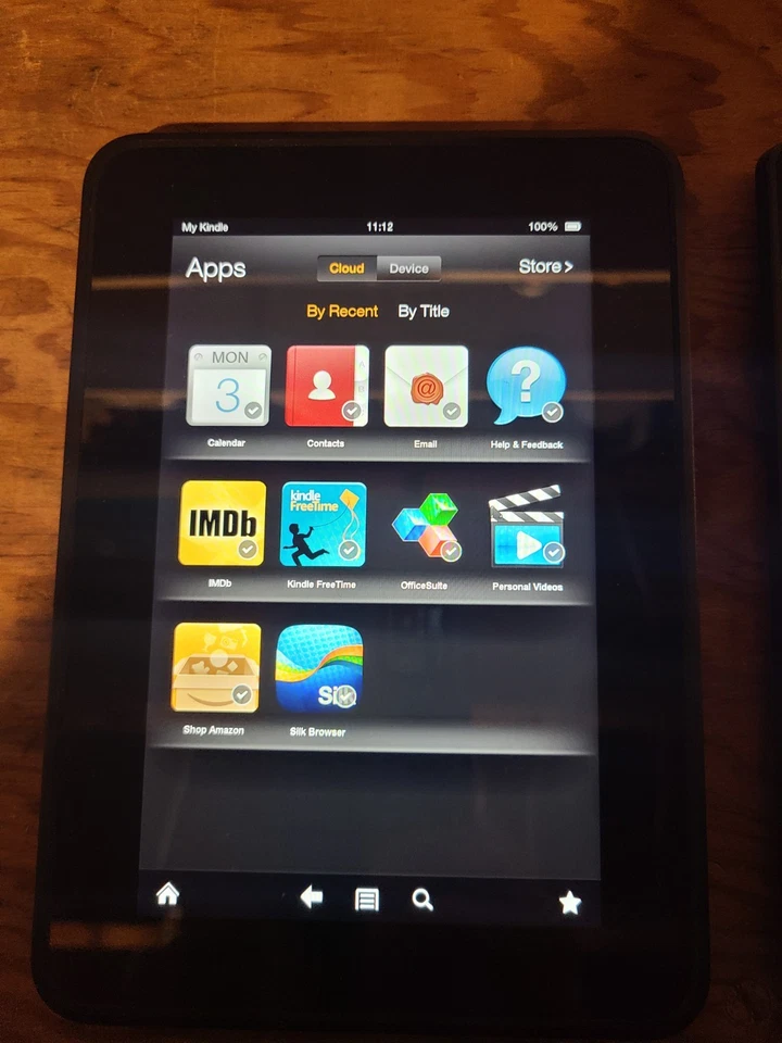 Lot of 3 Kindle Fire Tablets Used Good Codition - Image 2 of 4