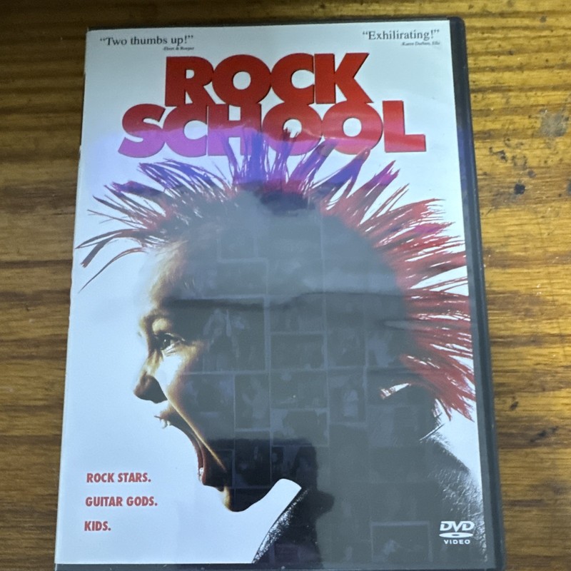 Rock School DVD R Don Argott Widescreen Commentary Deleted Scenes 93 min