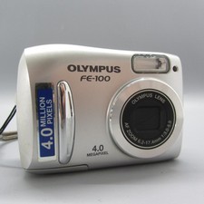 Olympus FE-100 4.0MP Compact Digital Camera Silver Tested