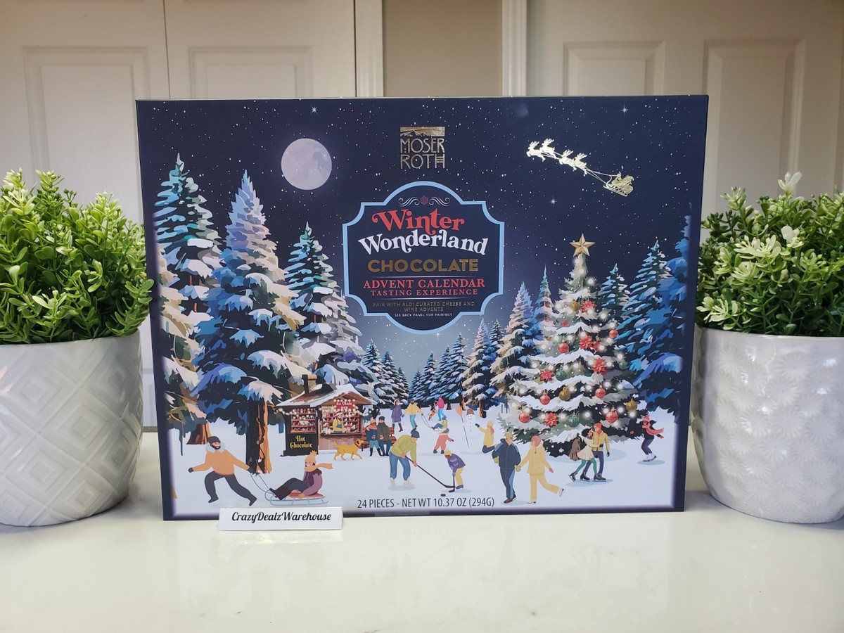 Moser Roth Winter Wonderland Chocolate Advent Calendar Tasting