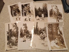 8 Selway River Bitterroot National Forest Fishing Idaho 1929 Snap Shots (P12)