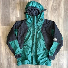 Vintage North Face Jacket Men's Size M Green Mountain Guide Parka TNF Gore-Tex