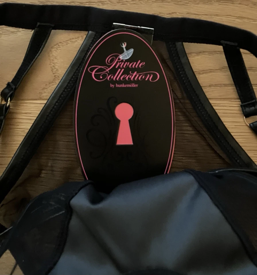 Hunkemöller Private Collection Brazilian Slip Gr. M schwarz sexy Dessous - Bild 2 von 4