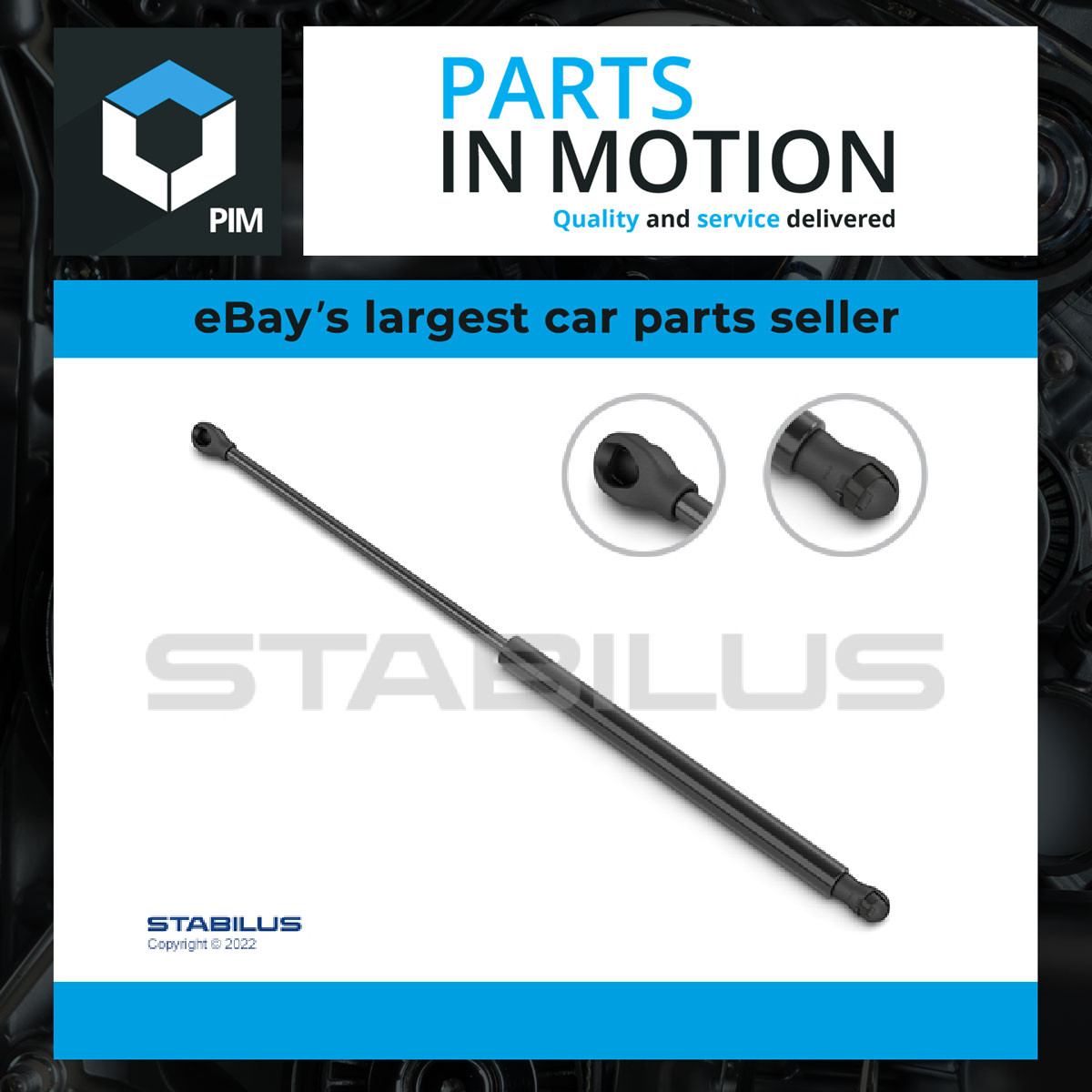 Bonnet Gas Strut 567403 Stabilus Spring Lift Front 811612W000 Quality Guaranteed