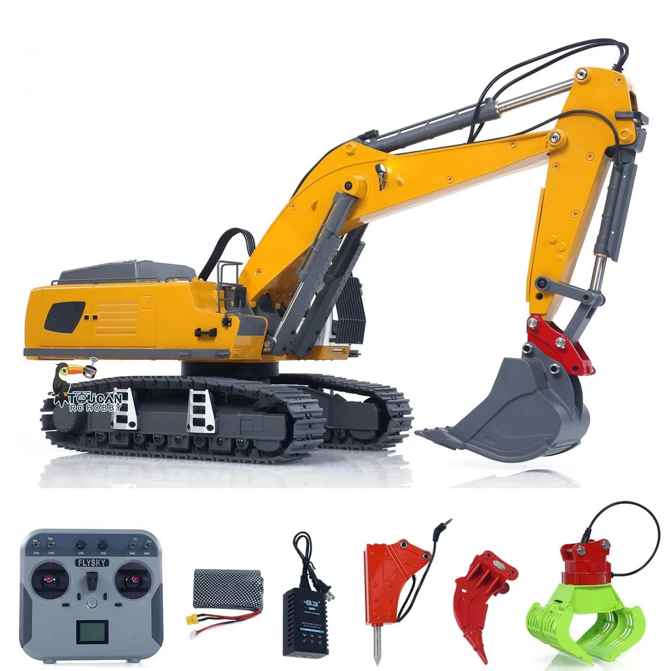 1/18 Kabolite 5901 Electronic RC Lifting Digger Excavator Vehicle Ripper Hammer - Image 3 of 4
