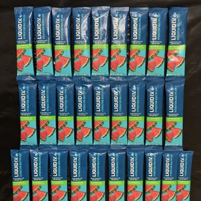Liquid IV Hydration - 25 Single Watermelon Packets
