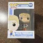 Funko Pop! Rocks *NSYNC Justin Timberlake Vinyl Figure #111 Original Unopened