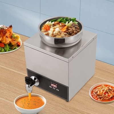 7L/ 1.85 Gallon Automatic Pearl Tapioca Cooker Electric Pearl Cooker 86-210.2°F
